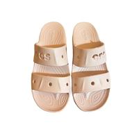 Crocs BAYA PLATFORM SANDAL Damen Pantoffeln, beige, größe 39/40 W9