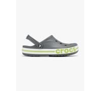 Crocs Bayaband Clogs für Damen und Herren mit Fersenriemen für sicheren Halt 42-43 EU Slate Grey/Lime Punch