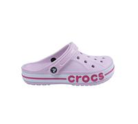 Crocs Bayaband Clogs für Damen und Herren mit Fersenriemen für sicheren Halt 36-37 EU Ballerina Pink/Candy Pink