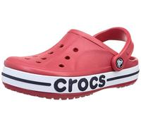 Crocs Bayaband Clogs für Damen und Herren mit Fersenriemen für sicheren Halt 39-40 EU Pepper/Navy