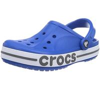 Crocs Bayaband Clogs für Damen und Herren mit Fersenriemen für sicheren Halt 42-43 EU Bright Cobalt/Slate Grey