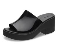 Crocs Brooklyn Flache Schuhe für Damen, Schwarz/Hochglanz, 37-38 EU