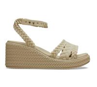 Crocs Brooklyn Woven Ankle Strap Wedge 42-43 EU Chai