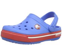 Crocs Cband2.5ClogK VBlu/Red C4/5, Unisex-Kinder Clogs, Blau (Varsity Blue), EU 19-21 (UKC4-5)