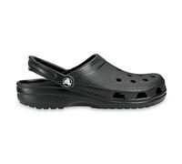 Crocs Classic 10001-001, Unisex Niedrige Hausschuhe, Schwarz (Black 10001-001), 46/47 EU (11 UK)