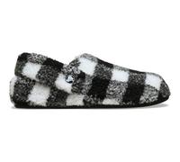 Crocs Classic Buff Check Cozzzy Slipper Schwarz/Weiss 37-38
