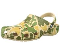 Crocs Classic Camo-Clogs, Unisex, Chai/Braun, 36-37 Herren