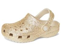 Crocs Classic Chunky Glitter Clog T, Sandstone, 37 EU Child, Sandstein, 4 UK Child