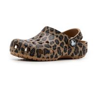 Crocs Classic Clog, Sepia/Leopard, 44 EU Child, Sepia Leopard, 27/28 EU
