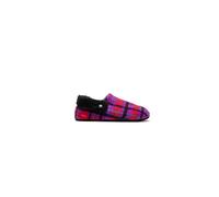 Crocs Classic Cozzzy Plaid Slipper Violett/Pink / Rosa/Rot 39-40