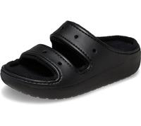 Crocs Unisex Classic Cozzzy Sandal Slide, Schwarz, 38/39 EU