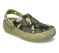 Crocs Classic Crafted Camo Textilmischung Herren-Tac Green Clogs EU 47.5 / UK 12