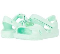 Crocs Classic Cross Strap Sandal Kids, Unisex-Kinder Knöchelriemchen Sandalen, Grün (Neo Mint 3ti), 25/26 EU