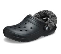 Hausschuh CROCS "Unisex Classic Fleece Lined Clog", Damen, Gr. 37, schwarz, Croslite™, Schuhe, Clog, Pantoffel mit Warmfutter (51872434-37) schwarz