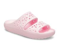 Crocs Sandale Floral Cutout - leicht, flexibel, pink - Damen - Größe 41-42