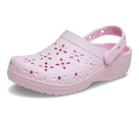Crocs Classic Floral Cut-Out Clog 37-38 EU Pink Milk