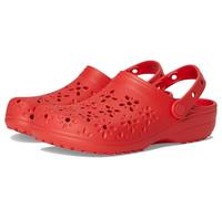 Crocs Classic Floral Cut-Out Clog 39-40 EU Cherry Red