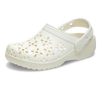 Crocs Classic Floral Cut-Out Clog 42-43 EU Chalk