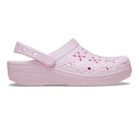 Crocs Sandale Classic Floral Cut Out Clog pink Damen, Größe Euro (US) 36-37