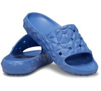 Crocs Classic Geometric Slide V2 Elemental Blue Herren 8 Damen 10 Medium