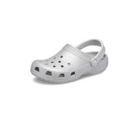 Crocs Clogs Classic Glitter Clog Silber-Glitzer Größe 38-39 EU