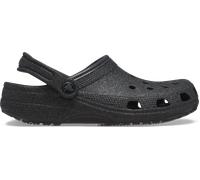 Crocs Classic Glitter Holzschuhe EU 41-42 Black Glitter