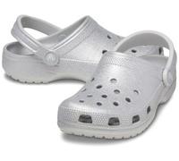 Crocs - Clogs & Pantoletten Classic Glitter Clog W - silber - Größe 37 - 38