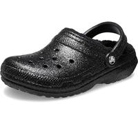 Crocs Classic Glitter Lined Clog 38-39 EU Black
