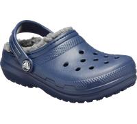 Crocs - Kid's Classic Lined Clog - Hüttenschuhe, Gr. 29-30 US C12, blau (Navy/Charcoal)