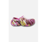 Crocs Classic Lined Marbled Clog - Pantolette - mehrfarbig - 30 - 31