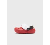 Crocs Classic Lined Santa Clog K Sandals & Slides red|white in Größe:23-24