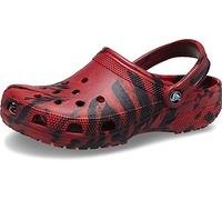 Crocs Unisex Erwachsene Marmorierte Clogs Pfeffer/Schwarz, 12 UK Männer/14 UK Damen, Pfeffer Schwarz, 49/50 EU