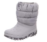 Crocs Classic Neo Puff Boot Toddler 207683-007, Boy,Girl Boots,Winter Boots, Grey, 22/23 EU