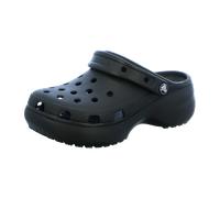 CROCS Classic Platform Clog W für Damen, schwarz, Größe 37 EU
