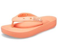Crocs Classic Platform Flip W, Schiebe-Sandalen, Papaya,