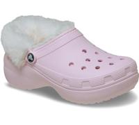 Crocs | Damen | Classic Platform Fuzz Lined | Clogs | Pink | 38