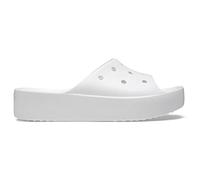 Crocs Classic Platform Slide Damen Badesandalen weiß - 39-40