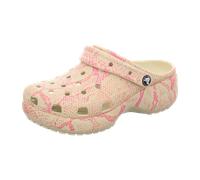 CROCS Classic Platform snakeprint für Damen, beige, Größe 41 EU