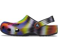 Crocs Classic Solar Regenbogen-Clogs, Solar-Regenbogen, 5 Women/3 Men