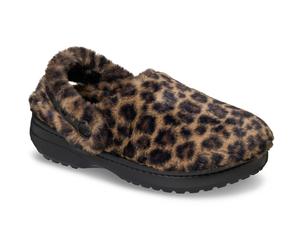 Crocs Classic Unfurgettable Clog Polyester-Mischung Frauen Leopard Clogs EU 38 / UK 5