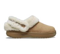 Crocs - Classic Unfurgettable Vegan Suede Clog - Hausschuhe, Gr. 37-38 US M5 / W7, beige/braun (Sepia)