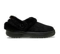 Crocs - Classic Unfurgettable Vegan Suede Clog - Hausschuhe, Gr. 41-42 US M8 / W10, schwarz (Black)