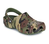 Crocs Clogs Classic Camouflage Clog in Kaki 42 / 43