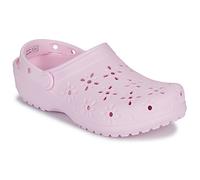 Crocs | Unisex | Classic Floral Cut-Out | Clogs | Pink | 41