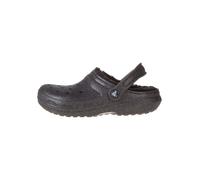 Crocs Clogs "Classic Fuzz Lined Glitter" in Schwarz - Größe 36/37 | Damen Pantoletten