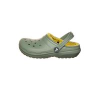 Crocs Kinder Classic Lined Clog – Gefüttert – Grün, Größe 32