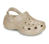 Crocs Clogs Classic Platform Glitter ClogW in Gold 39 / 40