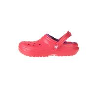 Crocs Clogs "Lined Bold Check" in Rot - Größe 27/28 | Baby Badeschuh