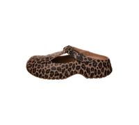 Crocs Clogs "Mary Jane Animal" in Hellbraun - Größe 42/43 | Damen Pantoletten
