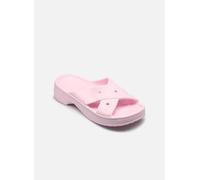 Crocs Herren Classic Womens Cross Strap Badeschlappen, Pink Milk, 36/37 EU